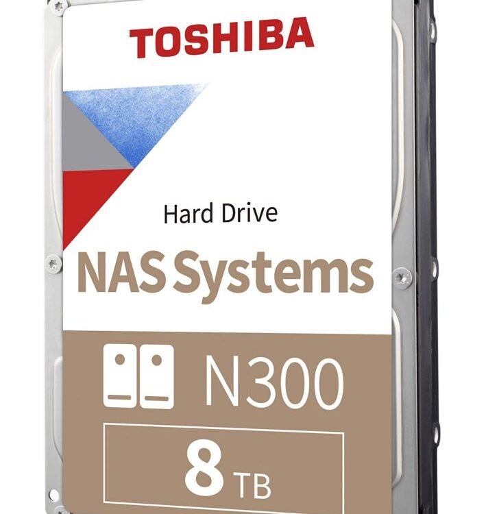 Toshiba N300 NAS HDD 3.5" | 8TB SATA III | 7200RPM
