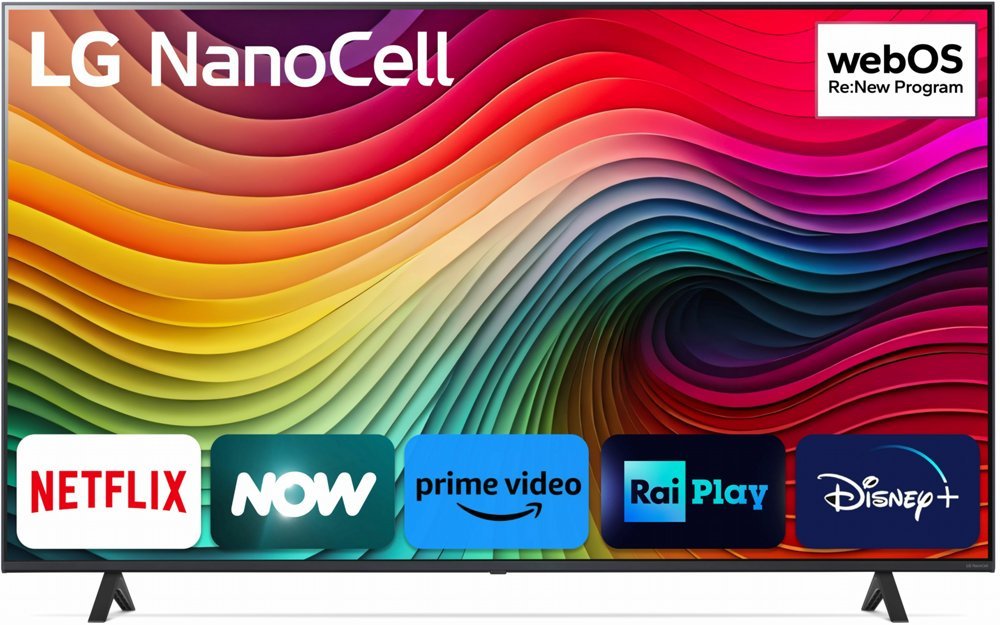 LG NanoCell 50NANO81T6A 50" | Ultra HD 4K NanoCell Smart TV | WebOS + Wifi | HDR10 | 50Hz