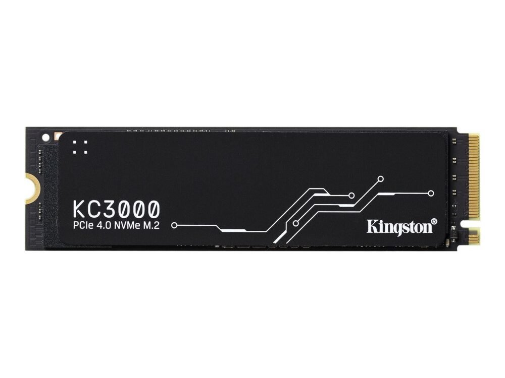 Kingston KC3000 | 1TB NVMe SSD | M.2 | Gen4 | 7.000MB/s Lezen | 7.000MB/s Schrijven