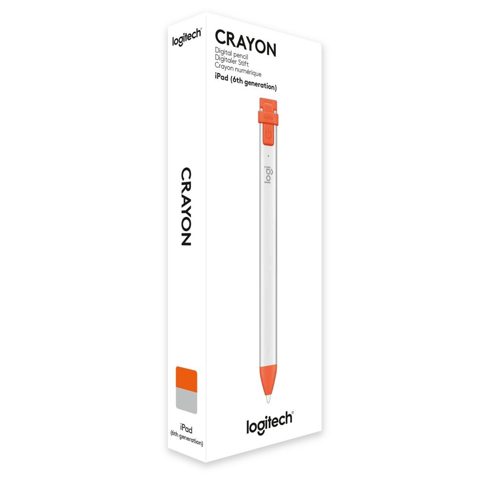 Logitech Crayon Stylus Pen | 20 g | Oranje/Wit - Afbeelding 7