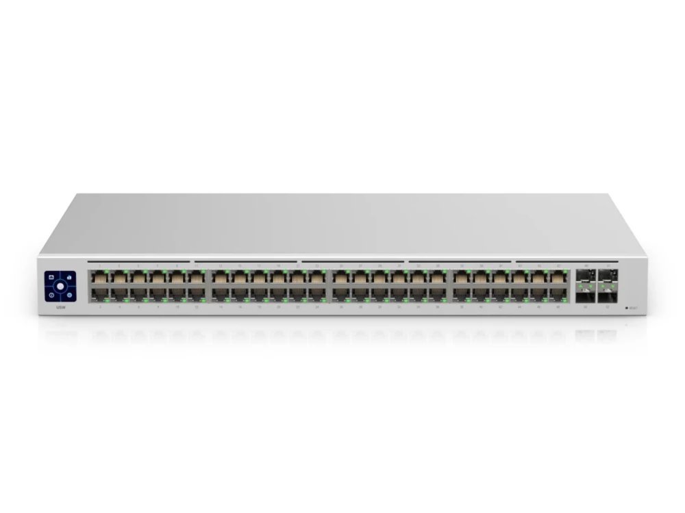 Ubiquiti UniFi USW-48 | Netwerk-switch | Managed L2 | Gigabit Ethernet (10/100/1000) | Zilver