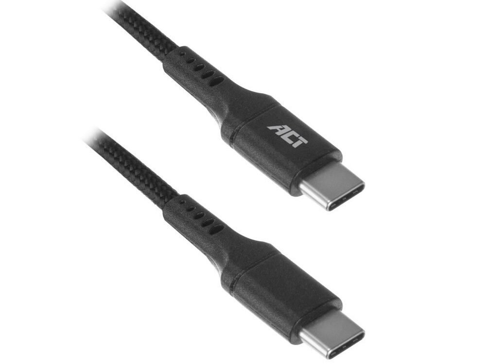 ACT AC3096 | USB 2.0 | USB-C naar USB-A | 1m | Zwart