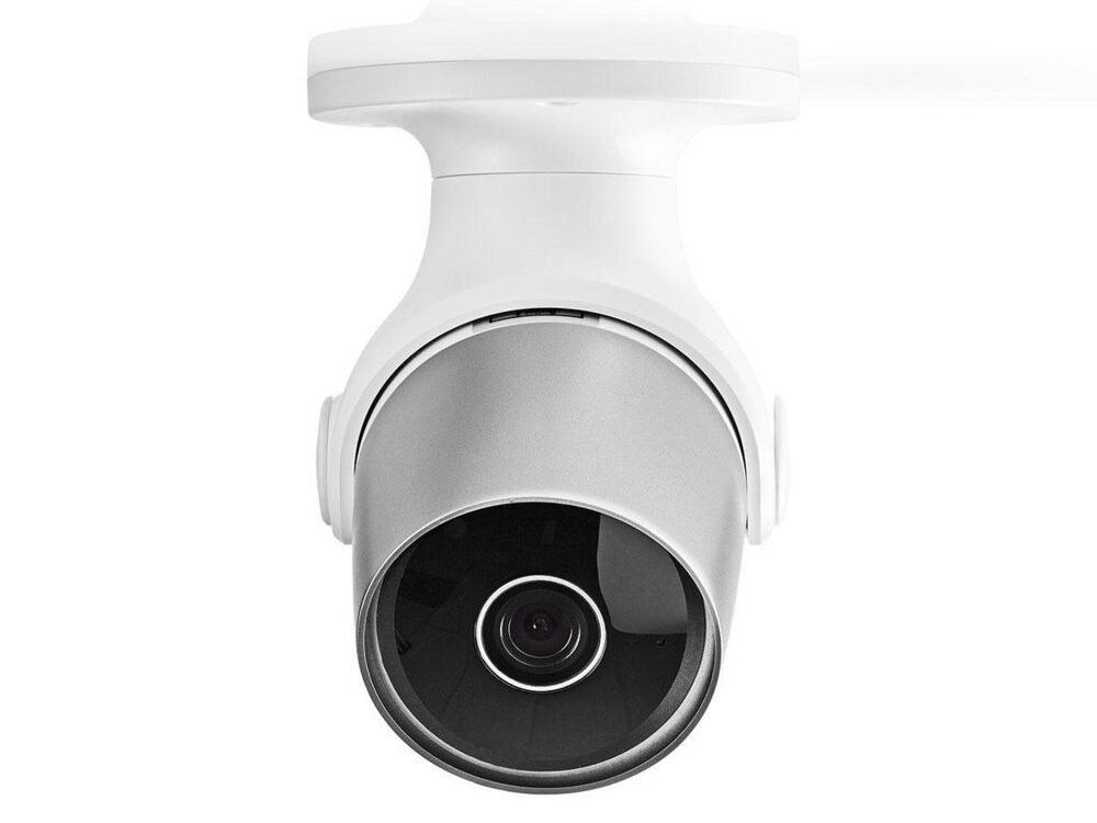 Nedis WIFICO11CWT | Wi-Fi Smart IP-buitencamera | Full HD 1080p | IP65 | Nachtzicht | Tweeweg-audio | Wit