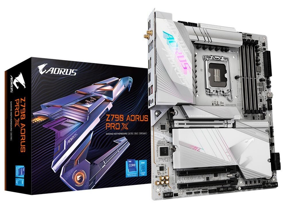 Gigabyte Z790 AORUS PRO X | Socket LGA 1700 | Intel Z790 | 4xDDR5 | ATX | Moederbord