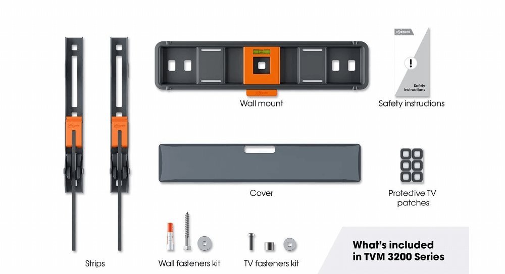 Vogel's Comfort TVM3205 | Vaste TV-beugel | 20-50" | max 30kg | VESA 200x200 - Afbeelding 4