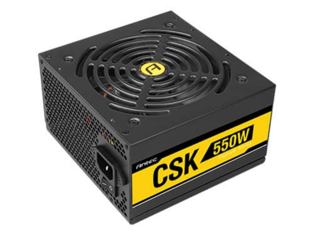 Antec Cuprum Strike CSK550 | 550 Watt Bronze ATX PSU | Niet Modulair | Power Supply | Voeding
