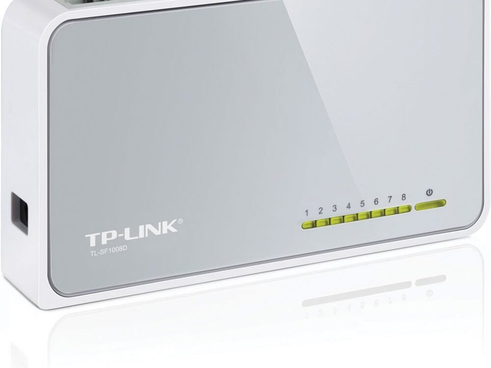 TP-Link TL-SF1008D | 8-Poorts 10/100 Mbps Desktop Switch | Unmanaged