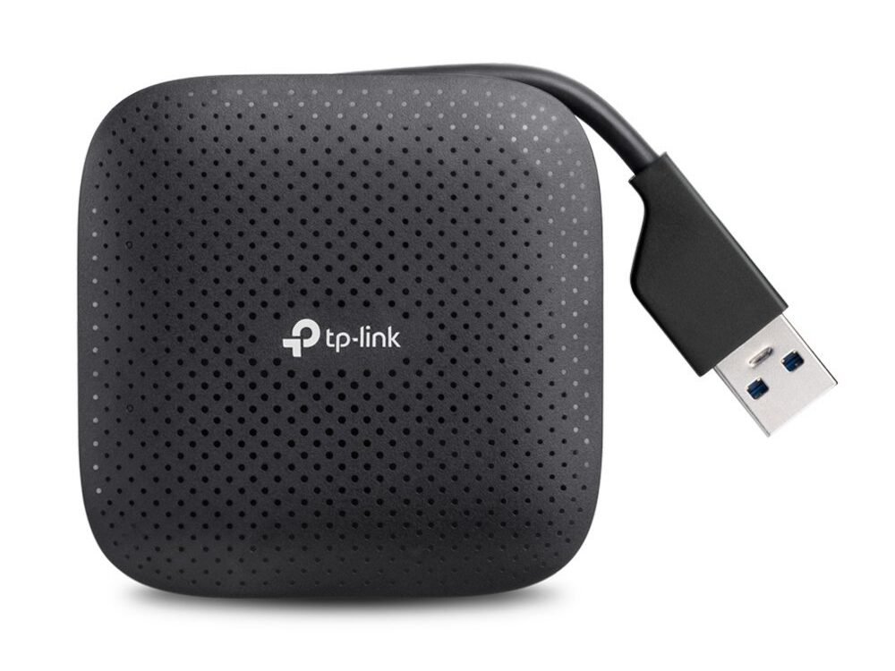 TP-LINK UH400 | USB 3.2 Gen 1 (3.1 Gen 1) Type-A Interface Hub | 5000 Mbit/s | Zwart