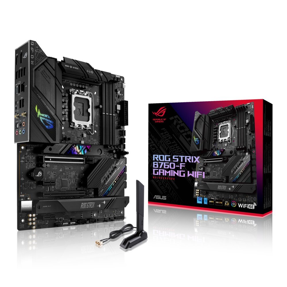 ASUS ROG STRIX B760-F GAMING WIFI | Socket LGA 1700 | Intel B760 | 4xDDR5 | ATX | Moederbord - Afbeelding 7