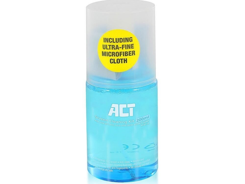 ACT AC9516 Schermreiniger inclusief Microvezel Doekje | 200ml