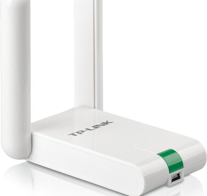 TP-Link TL-WN822N | Wi-Fi 4 USB Adapter | 300 Mbps | 2,4 GHz | Dual Antennes | USB 2.0 | Zwart
