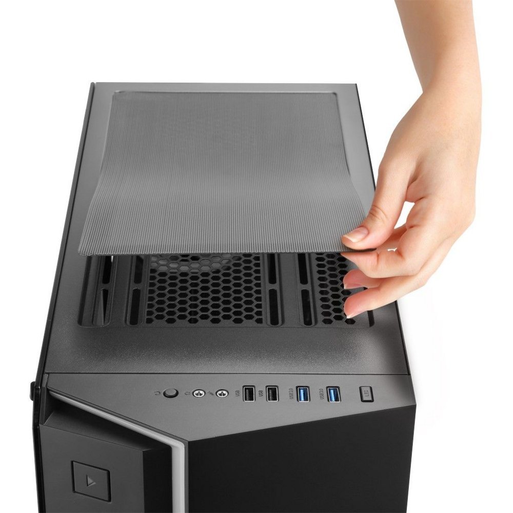 Inter-Tech S-3906 Renegade RGB | Midi Tower Case | Zwart - Afbeelding 9