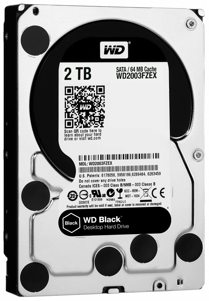 Western Digital Black Performance HDD 3.5" | 2TB SATA III | 7200RPM - Afbeelding 3