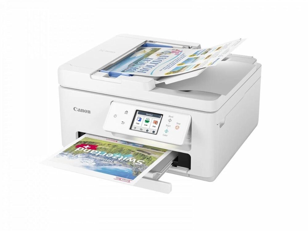 Canon PIXMA TS7750i | All-in-One Inkjetprinter | A4 | 1200 x 1200 DPI | Wi-Fi | Kleur | ADF