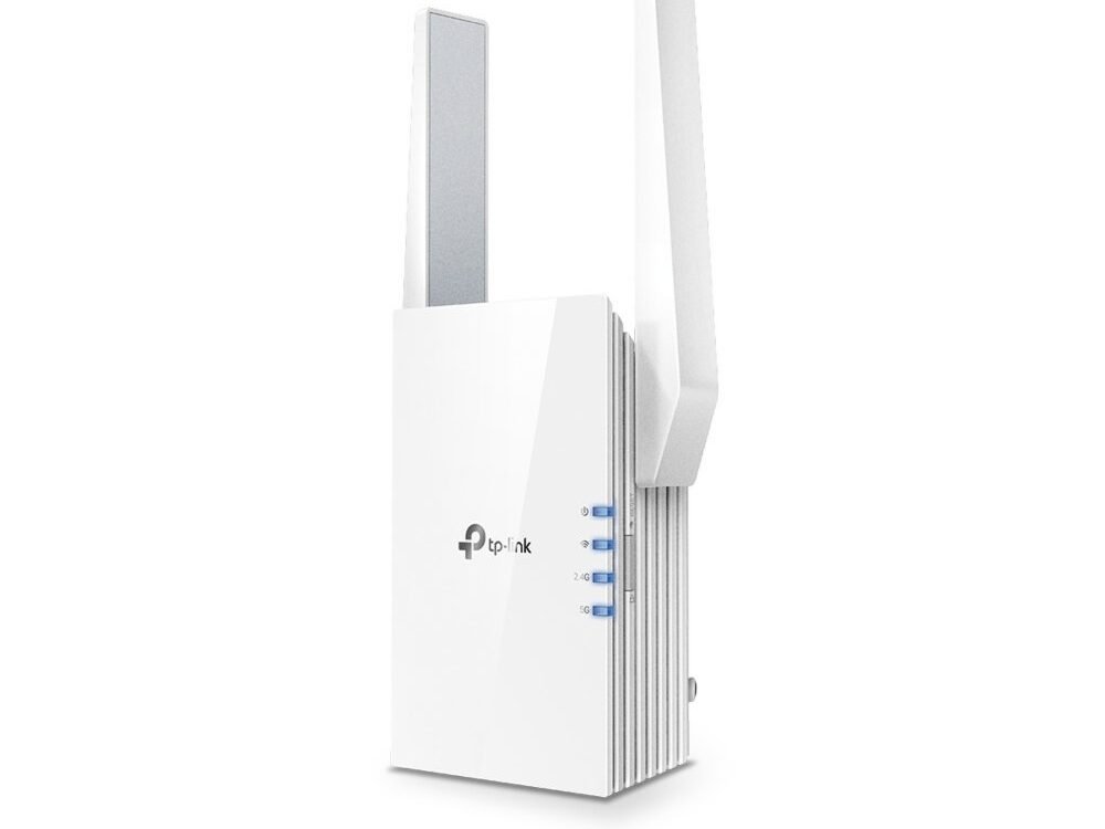TP-Link RE505X | Wi-Fi 6 Range Extender | Dual-band | 1500 Mbps | Gigabit Ethernet | Wit