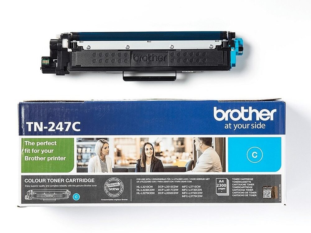 Brother TN-247C | Tonercartridge | Origineel | Cyaan | 1 stuk