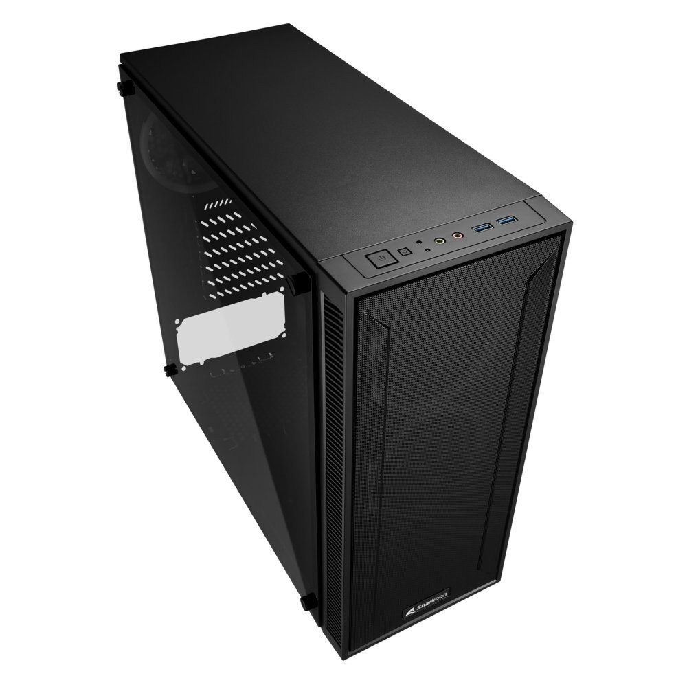Sharkoon TG4M RGB | Midi Tower Case | Zwart - Afbeelding 4