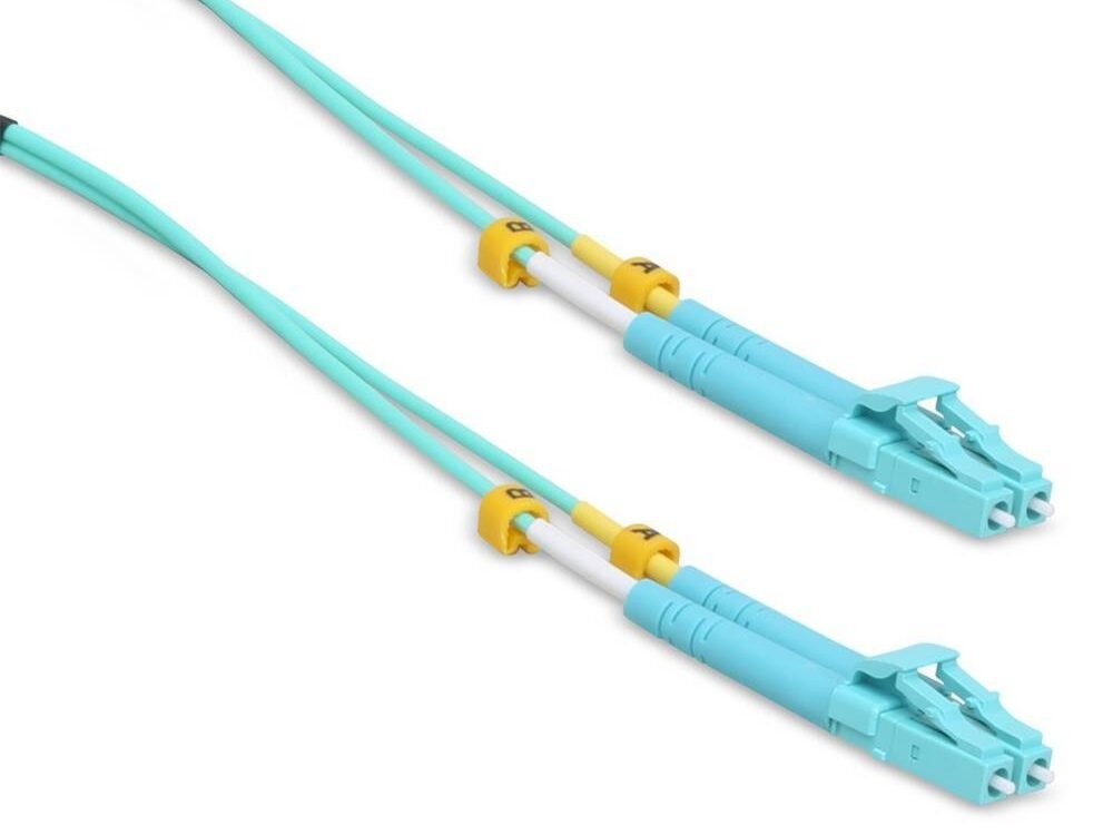 Ubiquiti Networks UniFi ODN | 2 m Glasvezelkabel | LC naar LC | OM3 | Aqua