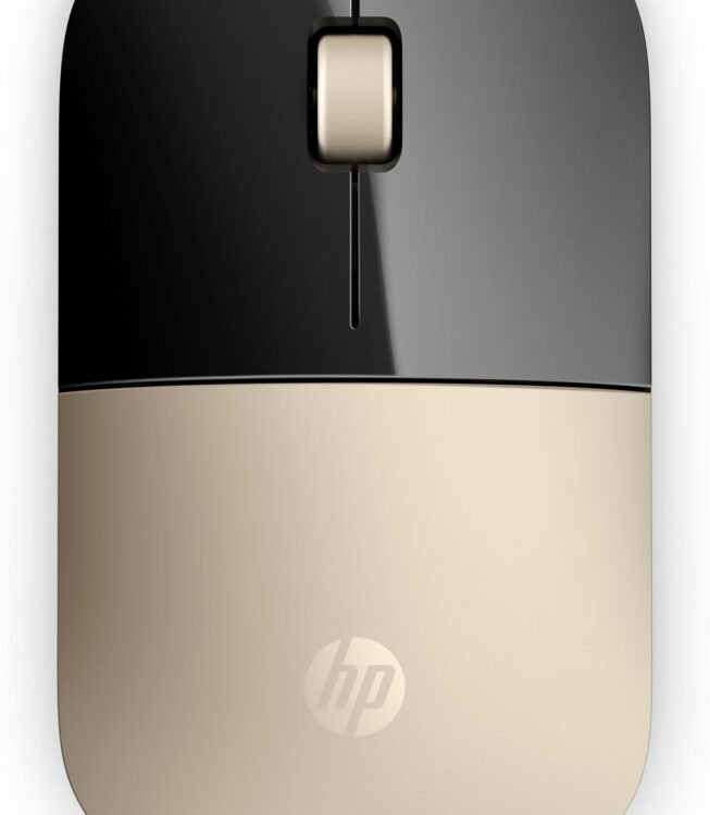 HP Z3700 | Draadloze Muis | Links- en Rechtshandig | RF | 1200 DPI | Goud