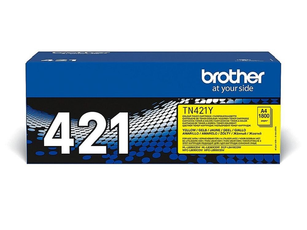 Brother TN-421Y | Tonercartridge | Origineel | Geel | 1 stuk