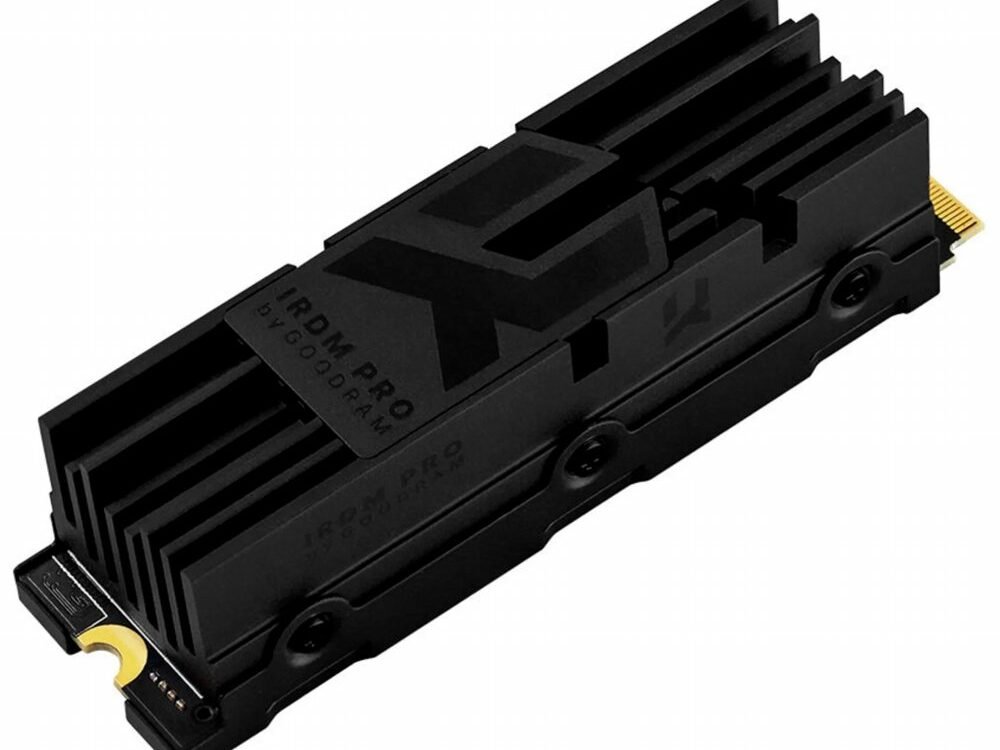 Goodram IRDM PRO | 2TB NVMe SSD | M.2 Gen4 | 7.000MB/s Lezen | 6.850MB/s Schrijven | Heatsink