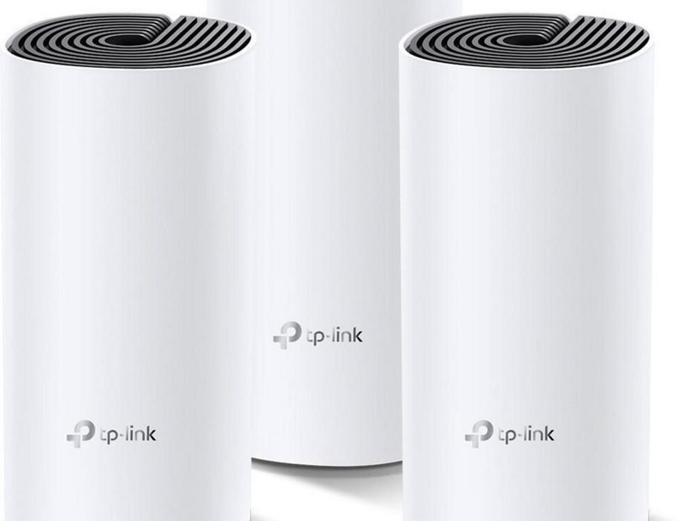 TP-Link Deco M4 (3-pack) | Dual-band WiFi 5 Mesh Router | Gigabit Ethernet | AC1200