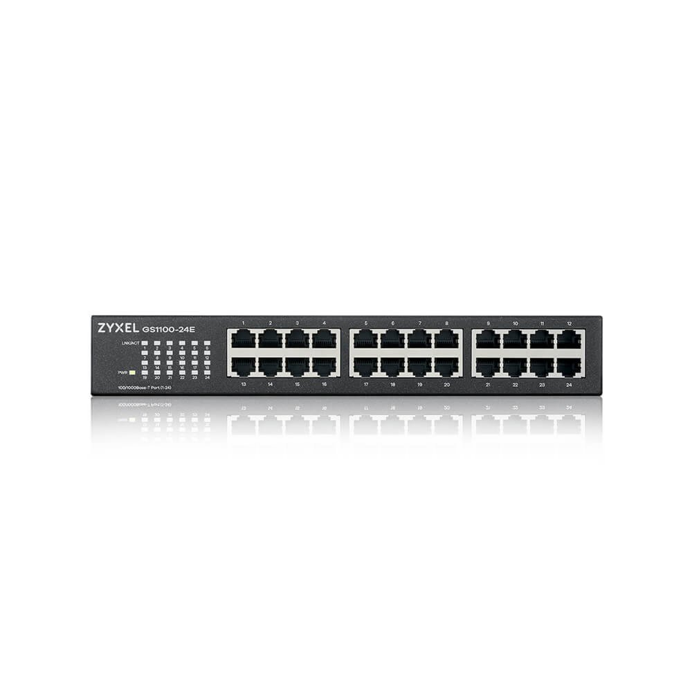 Zyxel GS1100-24E | Unmanaged Switch | 24x Gigabit Ethernet - Afbeelding 4