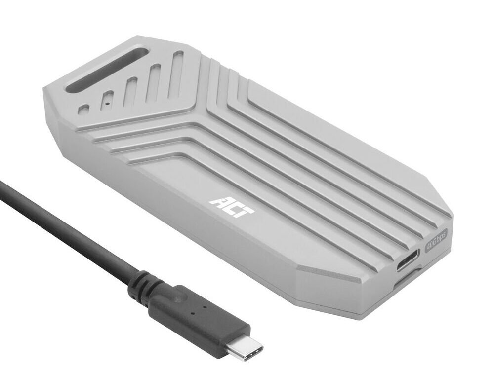 ACT USB 4.0 40 Gbit/s M.2 2280 NVMe | PCIe SSD Behuizing | Tool-Free