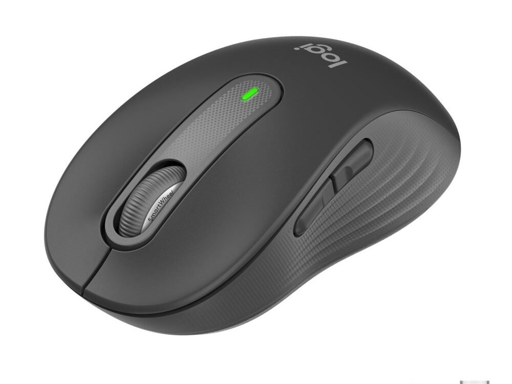 Logitech Signature M650 | Draadloze Muis | RF-Draadloos + Bluetooth | 1000 DPI | Grafiet