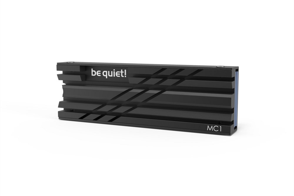 be quiet! MC1 | M.2 SSD Heatsink | Passieve Koeling | Aluminium | Zwart
