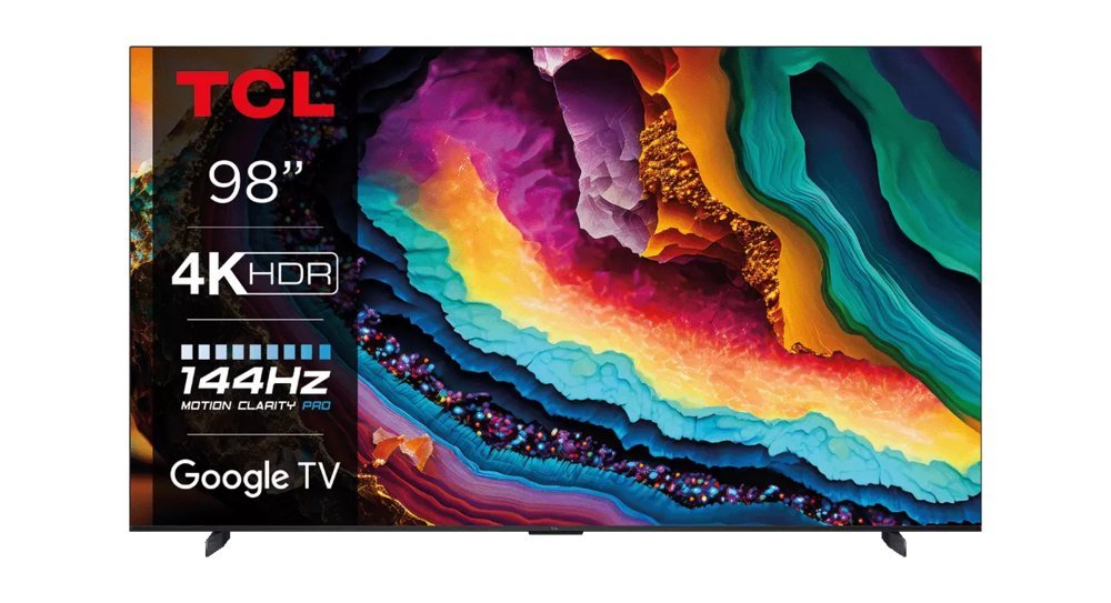 TCL 98P749 | 98'' Ultra HD 4K | LED Smart TV | Wifi | Google TV | HDR10+ | 144Hz