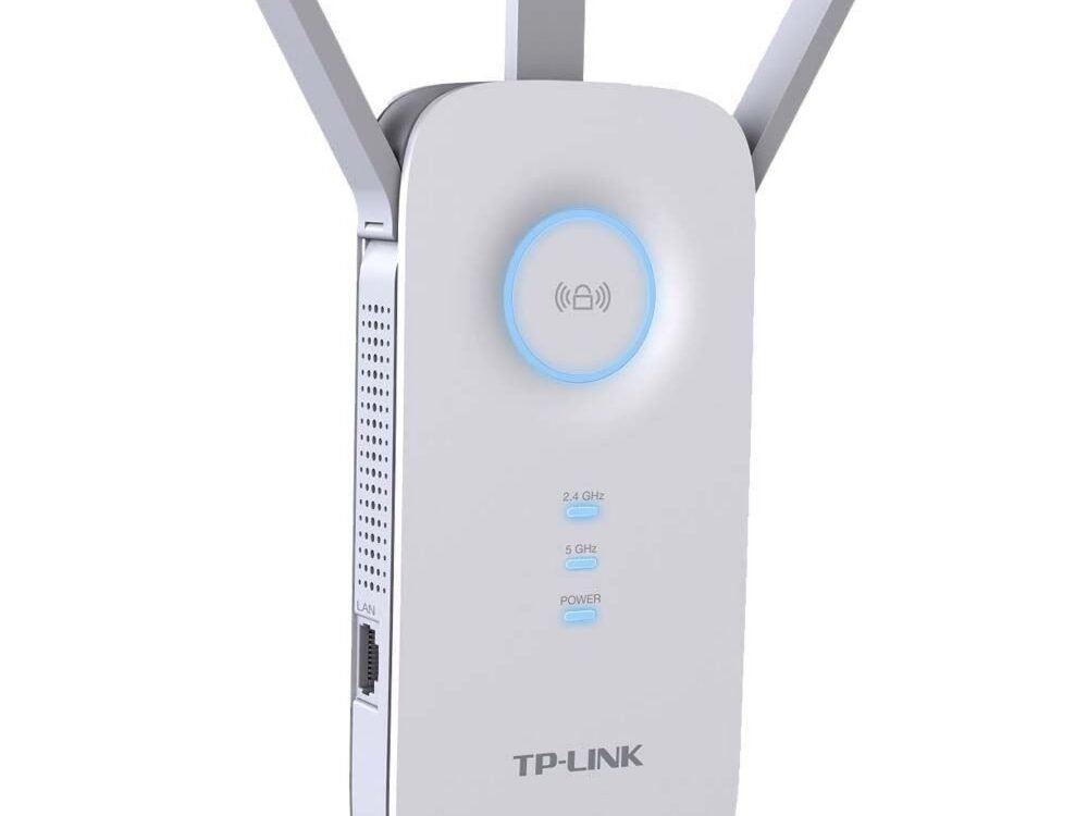 TP-Link RE450 | AC1750 Dual-Band Wifi Repeater | Gigabit Ethernet | Wit