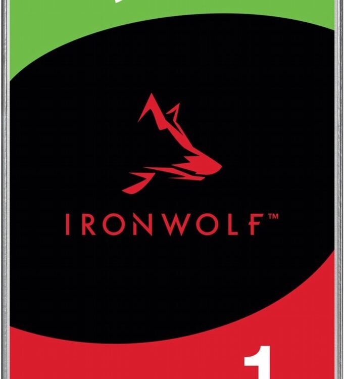 Seagate IronWolf ST1000VN008 | 1TB NAS 3,5" HDD | 5400RPM | SATA III | 64MB Cache