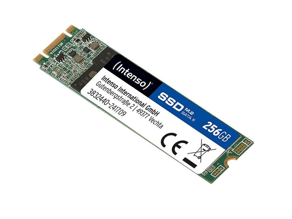 Intenso Top Performance | 256GB SATA SSD | M.2 | 520 MB/s Lezen | 400 MB/s Schrijven