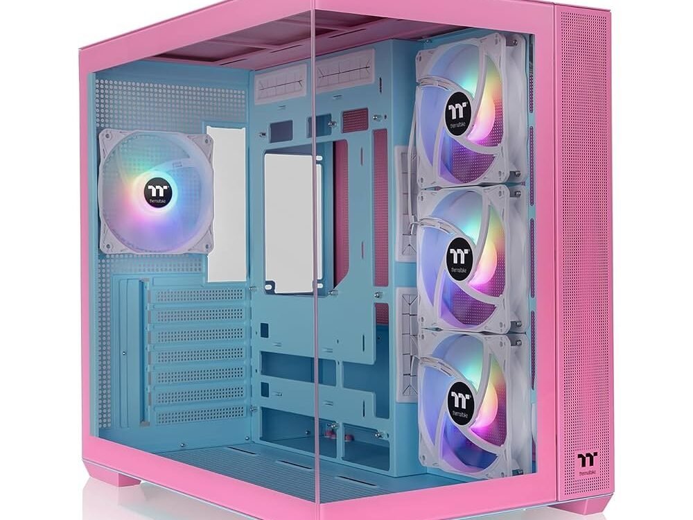 Thermaltake View 380 TG ARGB Bubble Pink | Mid Tower Case | Roze (CA-1Z2-00MAWN-00)