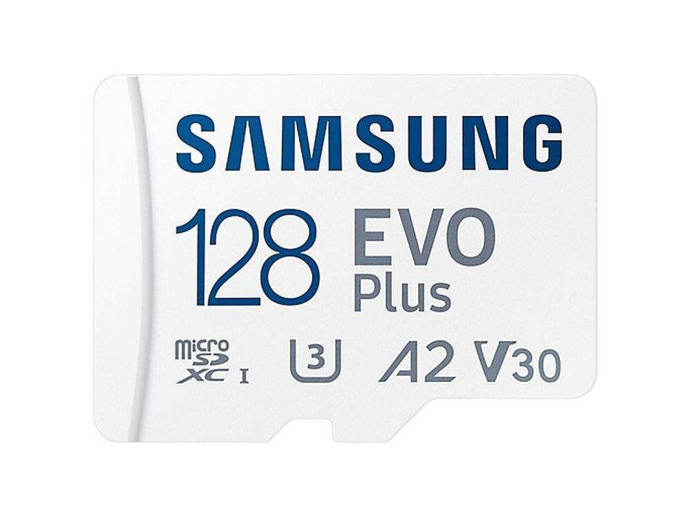 Samsung EVO Plus | MicroSDXC | 128GB | Class 10 | UHS-I U3