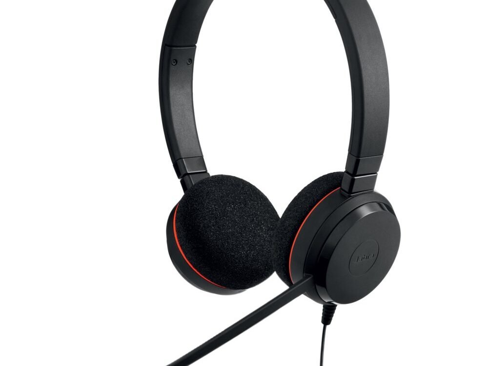 Jabra Evolve 20 MS | Bedrade On-Ear USB Headset | Zwart