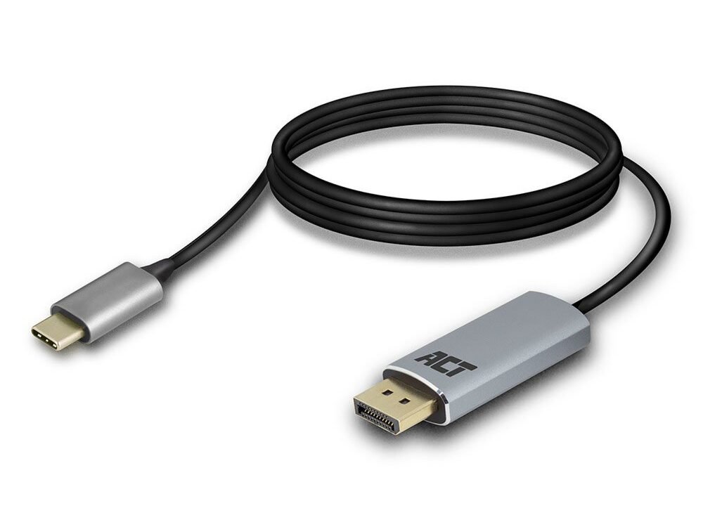 ACT AC7035 | USB-C naar DisplayPort Kabel | 1,8 m