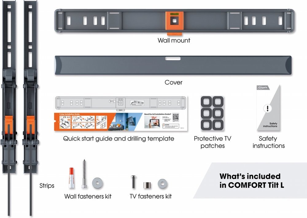 Vogel's TVM3615 | Kantelbare TV-beugel | 40-77" | max 35kg | VESA 600x400 - Afbeelding 5