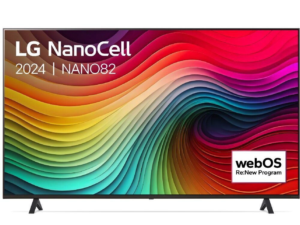 LG NanoCell 55NANO82T6B | 55" 4K Ultra HD NanoCell Smart TV | WebOS | HDR10 | 60Hz