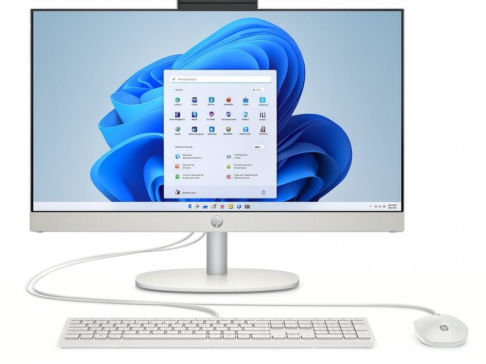 HP All-in-One 27-cr0034ny | 27'' F-HD IPS | Intel Core i7-1335U | 16GB | 512GB | W11 Professional | Met Keyboard & Muis