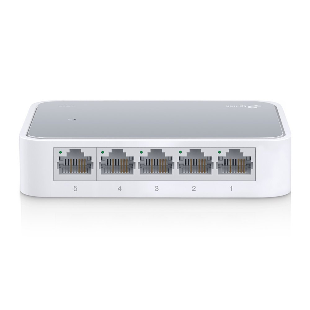 TP-Link TL-SF1005D | Unmanaged Switch | 5-poorts Fast Ethernet (10/100 Mbps) | Wit - Afbeelding 4