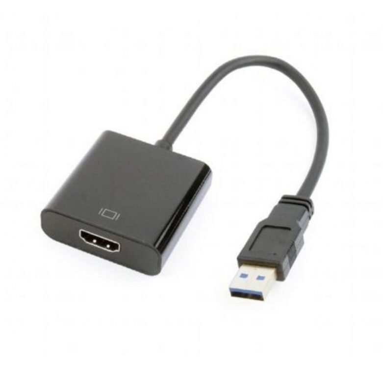Gembird grafische adapter | USB naar HDMI | 1920 x 1080 pixels | Zwart | A-USB3-HDMI-02