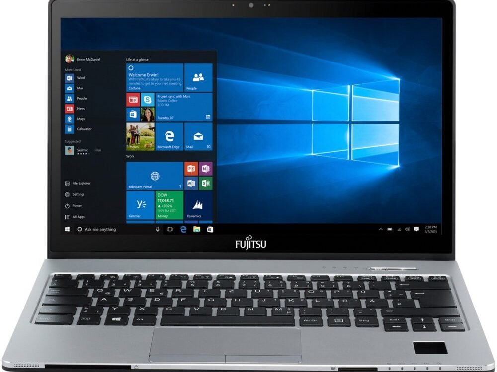 Fujitsu Lifebook S936 | 13.3'' Full-HD Touch | Intel Core i5-6300 | 8GB RAM | 240GB SSD | W11 Professional | REFURBISHED SILVER