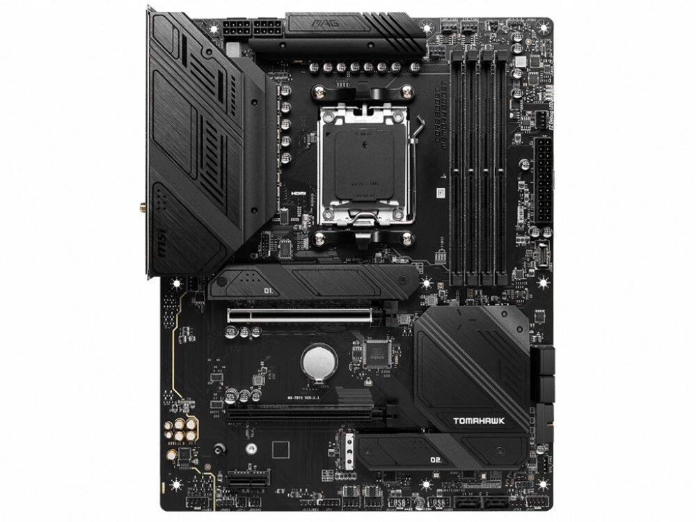 MSI MAG B650 Tomahawk WIFI | Socket LGA 1700 | AMD B650 | 4xDDR5 | ATX | Moederbord