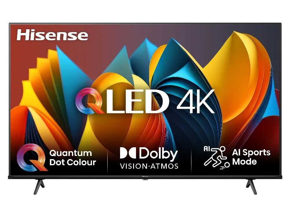 Hisense 75E79NQ 75" | 4K Ultra HD QLED Smart TV | VIDAA + Wifi | Dolby Vision voor Betoverende Beeldkwaliteit | Quantum Dot voor Rijke Kleuren | 60Hz