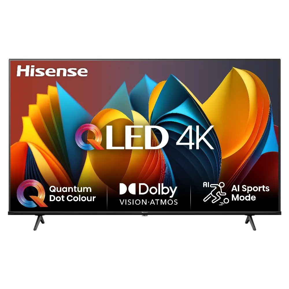 Hisense 75E79NQ 75" | 4K Ultra HD QLED Smart TV | VIDAA + Wifi | Dolby Vision voor Betoverende Beeldkwaliteit | Quantum Dot voor Rijke Kleuren | 60Hz