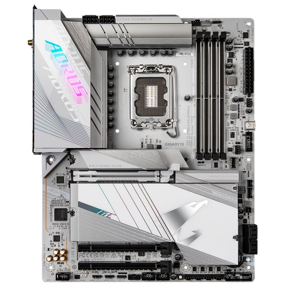 Gigabyte Z790 AORUS PRO X | Socket LGA 1700 | Intel Z790 | 4xDDR5 | ATX | Moederbord - Afbeelding 3
