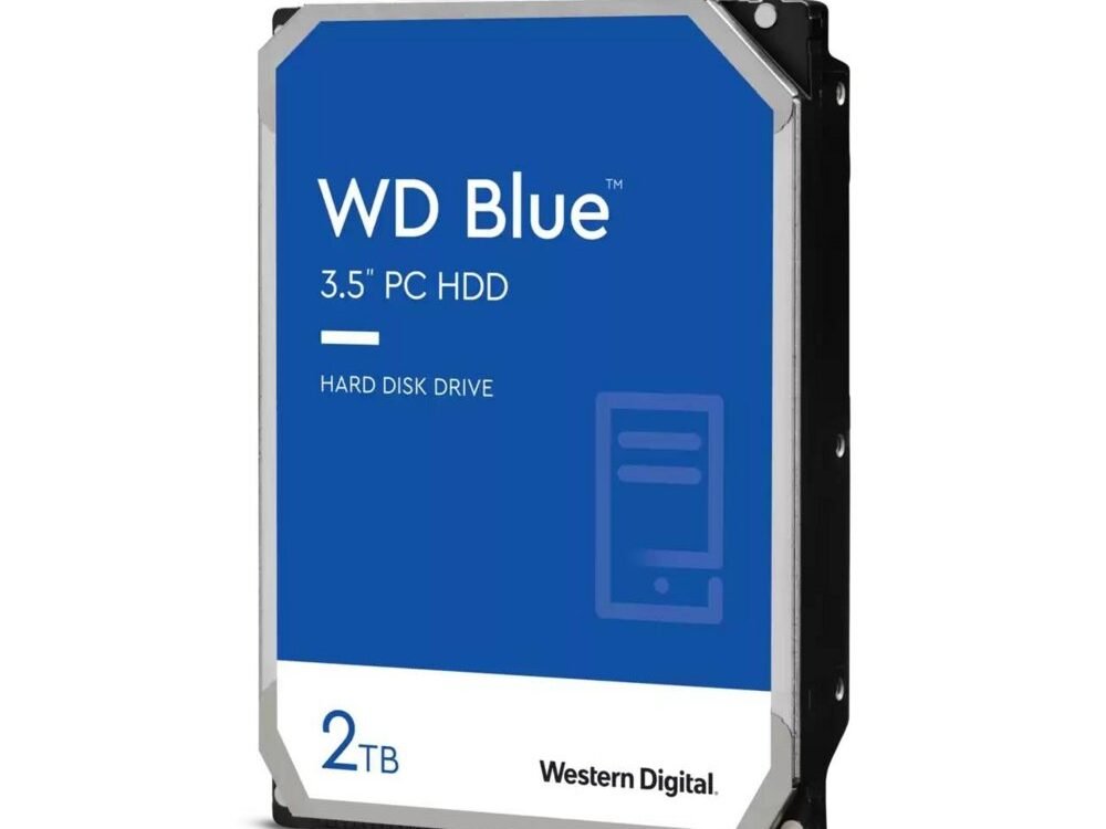 Western Digital Blue HDD 3.5" | 2TB SATA III | 7200RPM
