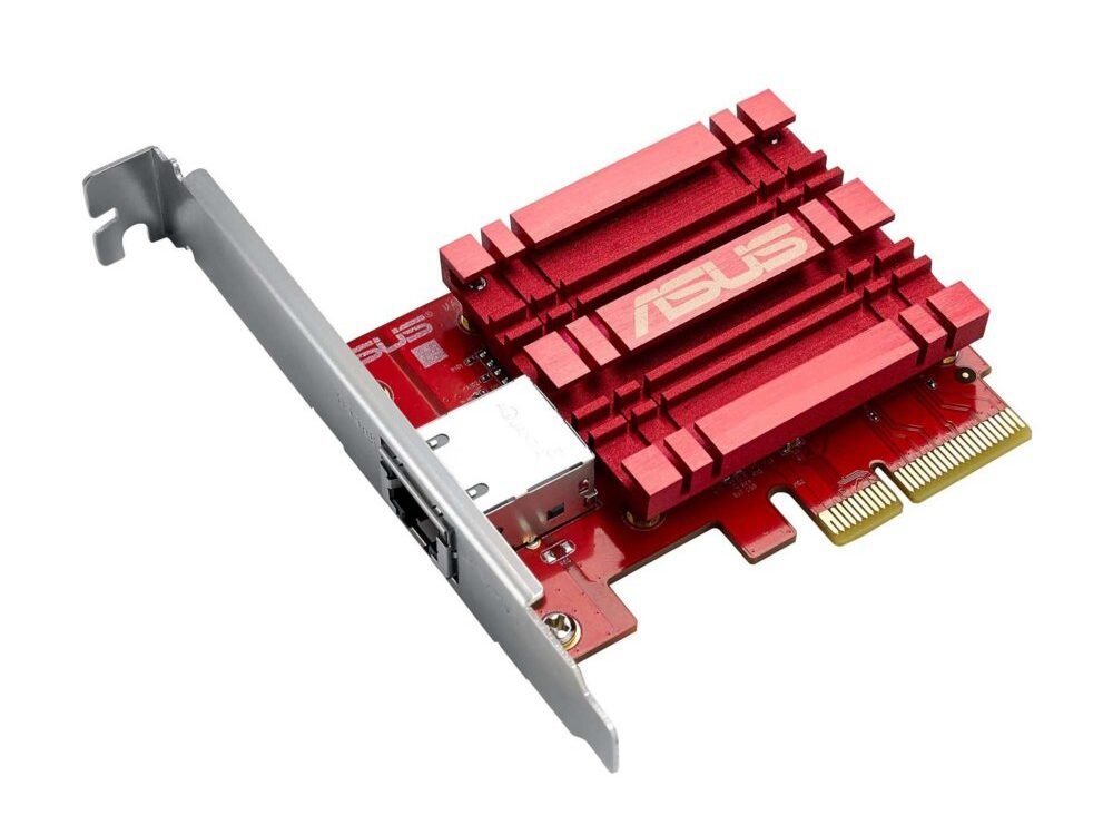 ASUS XG-C100C V2 Interne Ethernetkaart | Snelheid: 10 Gbps | PCIe 3.0 x4 Interface
